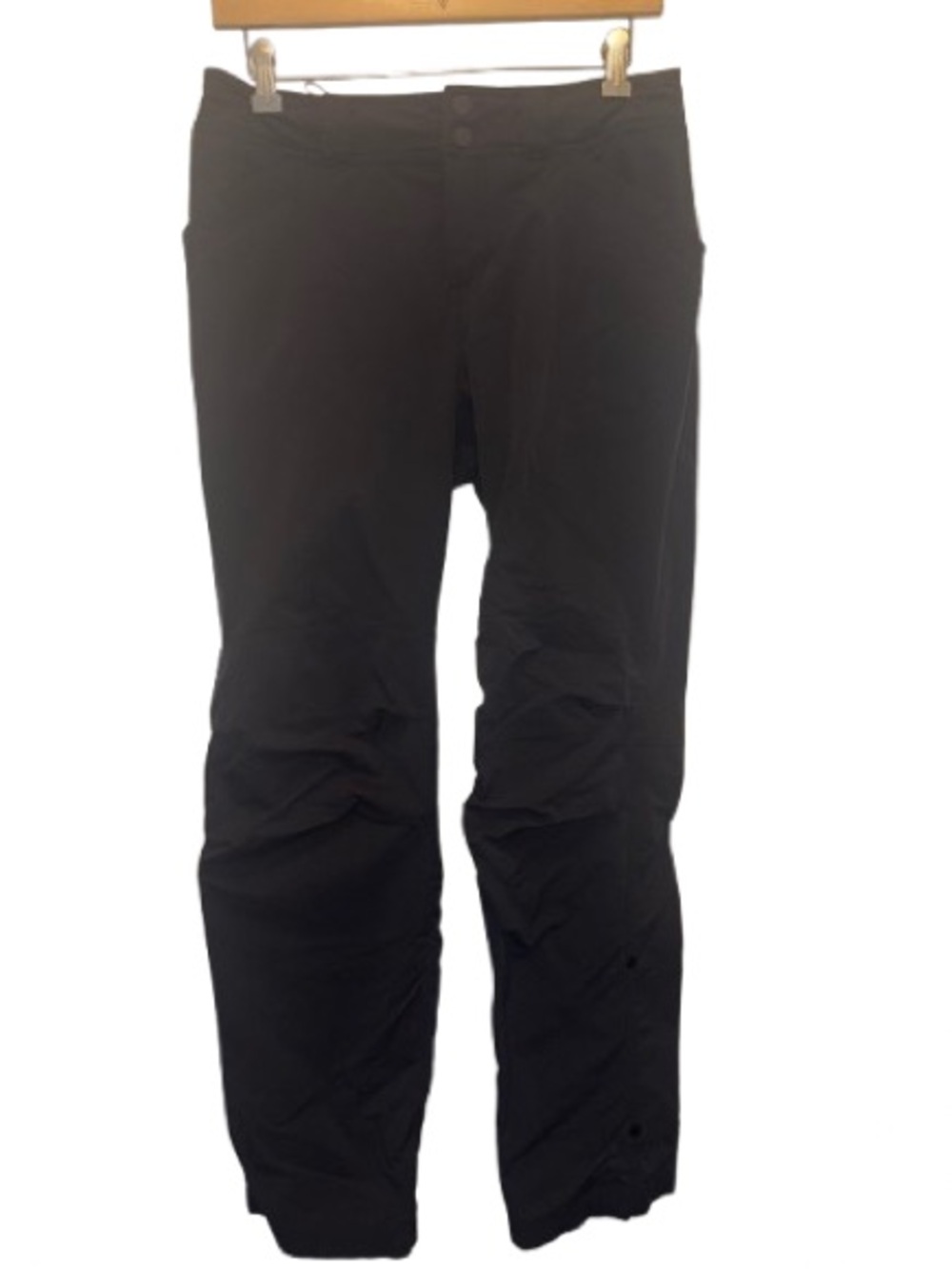 REI Black outdoor hiking pants women’s 6 with adjustable waist and leg openings